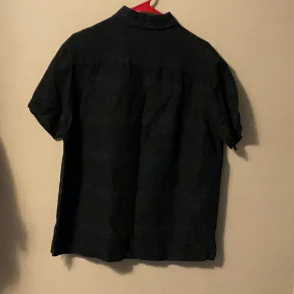 Perry Ellis Black Casual Button Down Shirt - Picture 3 of 6